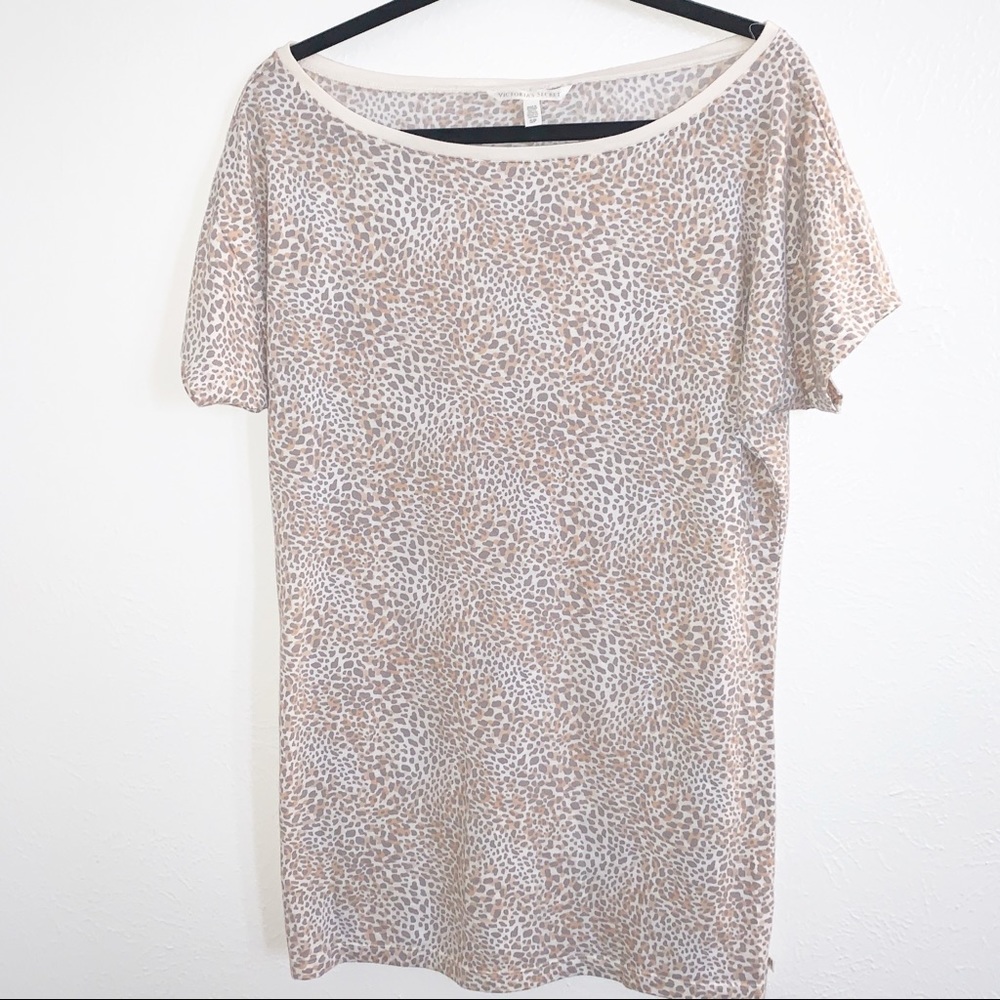 Victoria’s Secret Small Cheetah Print Tee Shirt